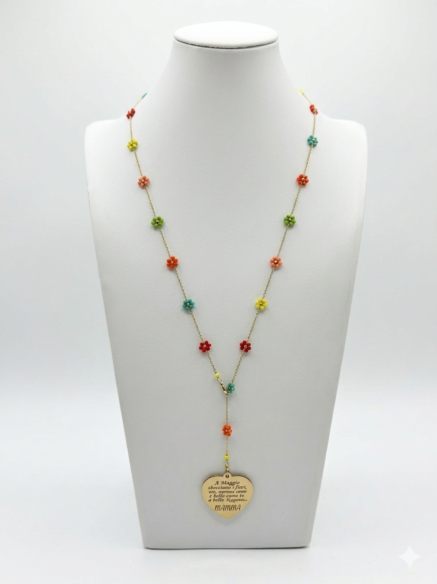 Collana Fiore di Mamma