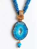 Dettaglio Agata blu